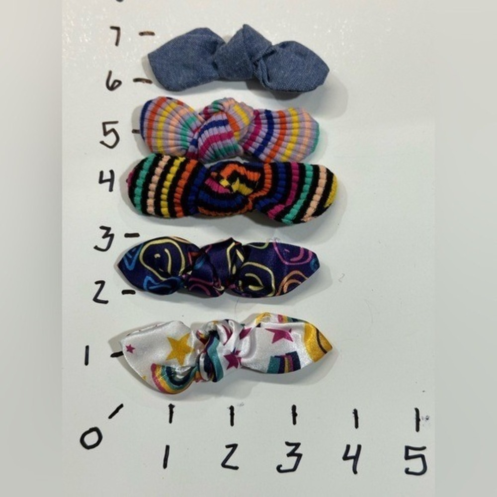 NEW Hair Accessories set of 5 girls hair bows clips